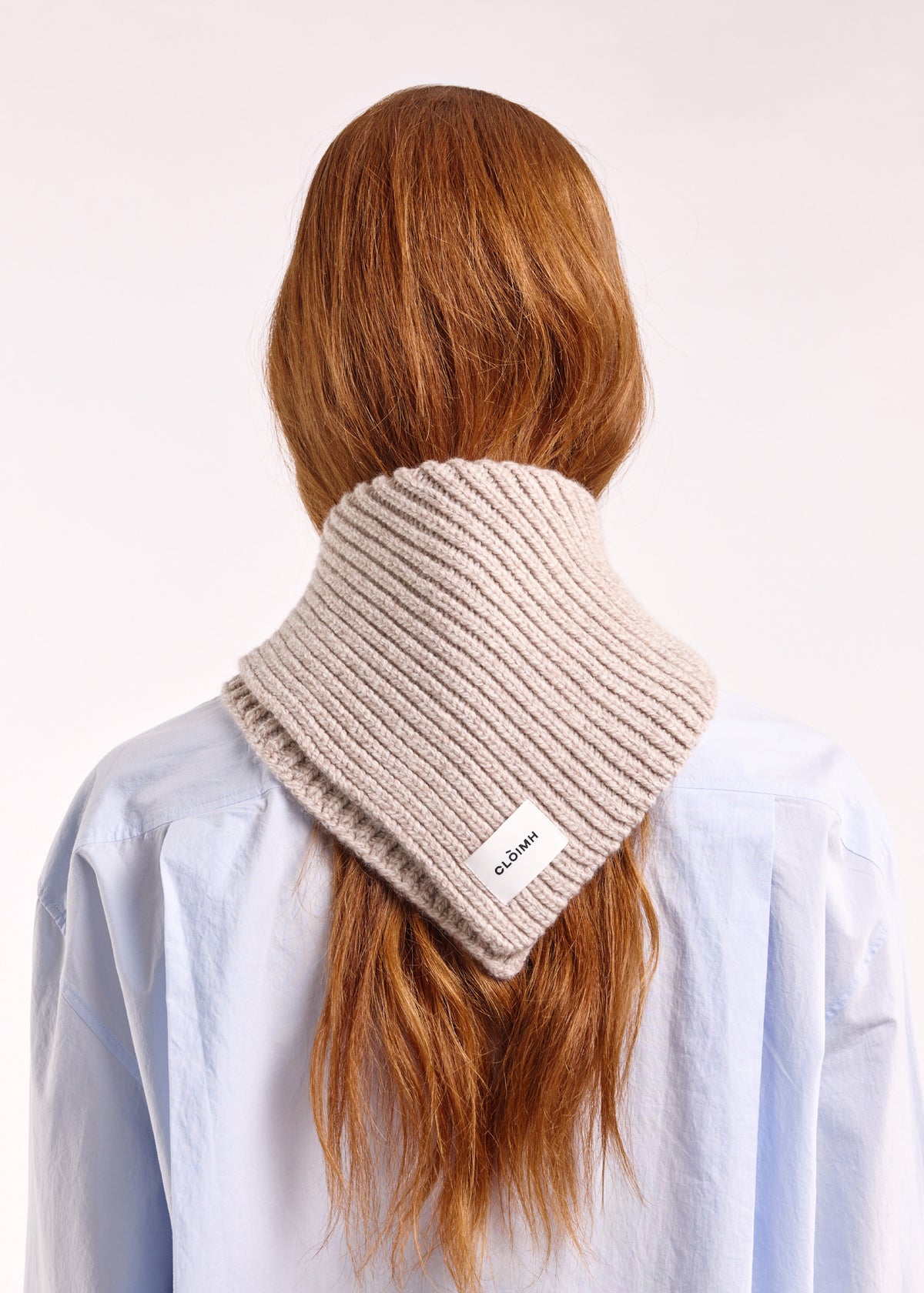 CLOIMH chunky bandana - Sand Marl