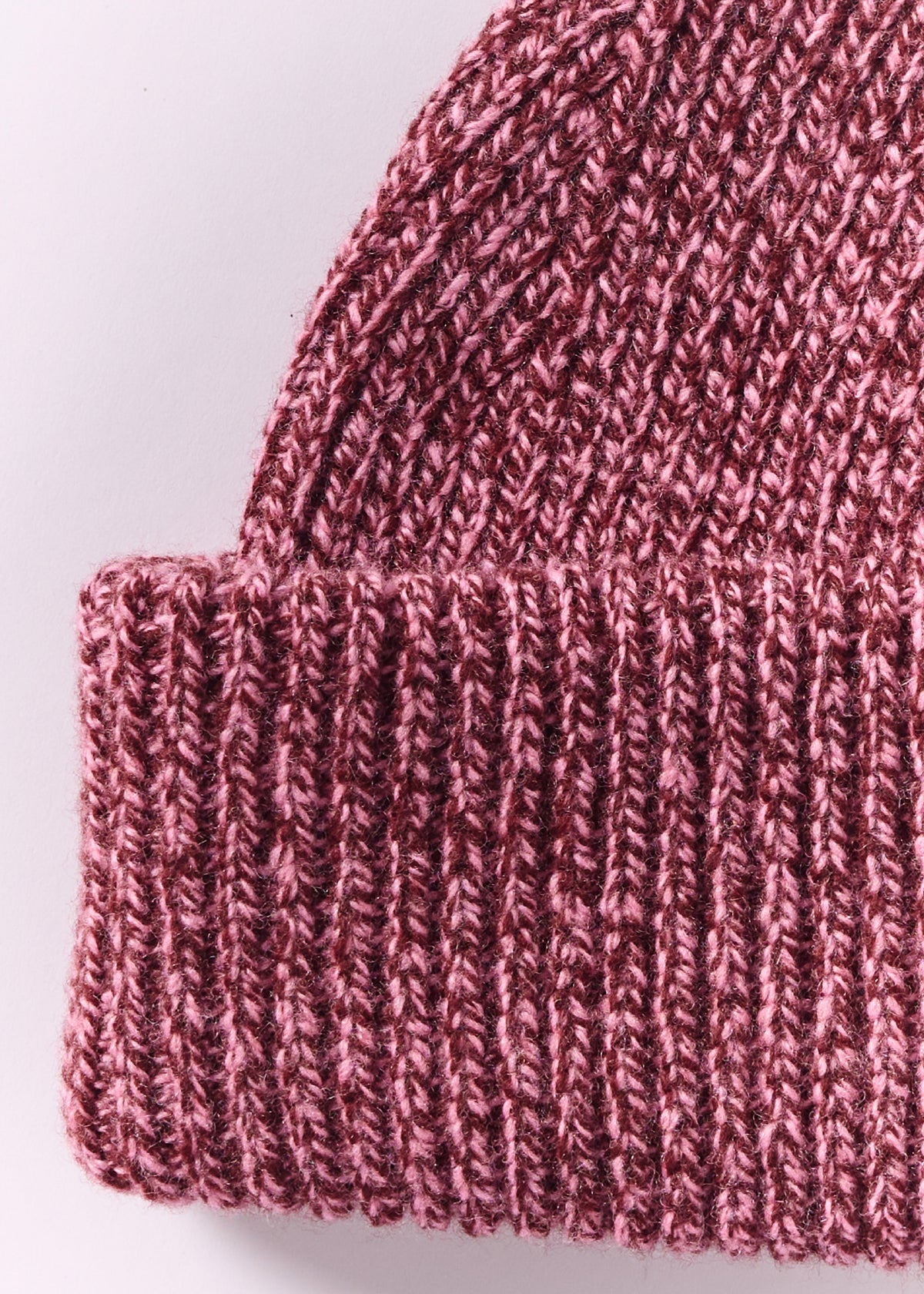 CLOIMH Beanie - Burgundy/Pink Marl