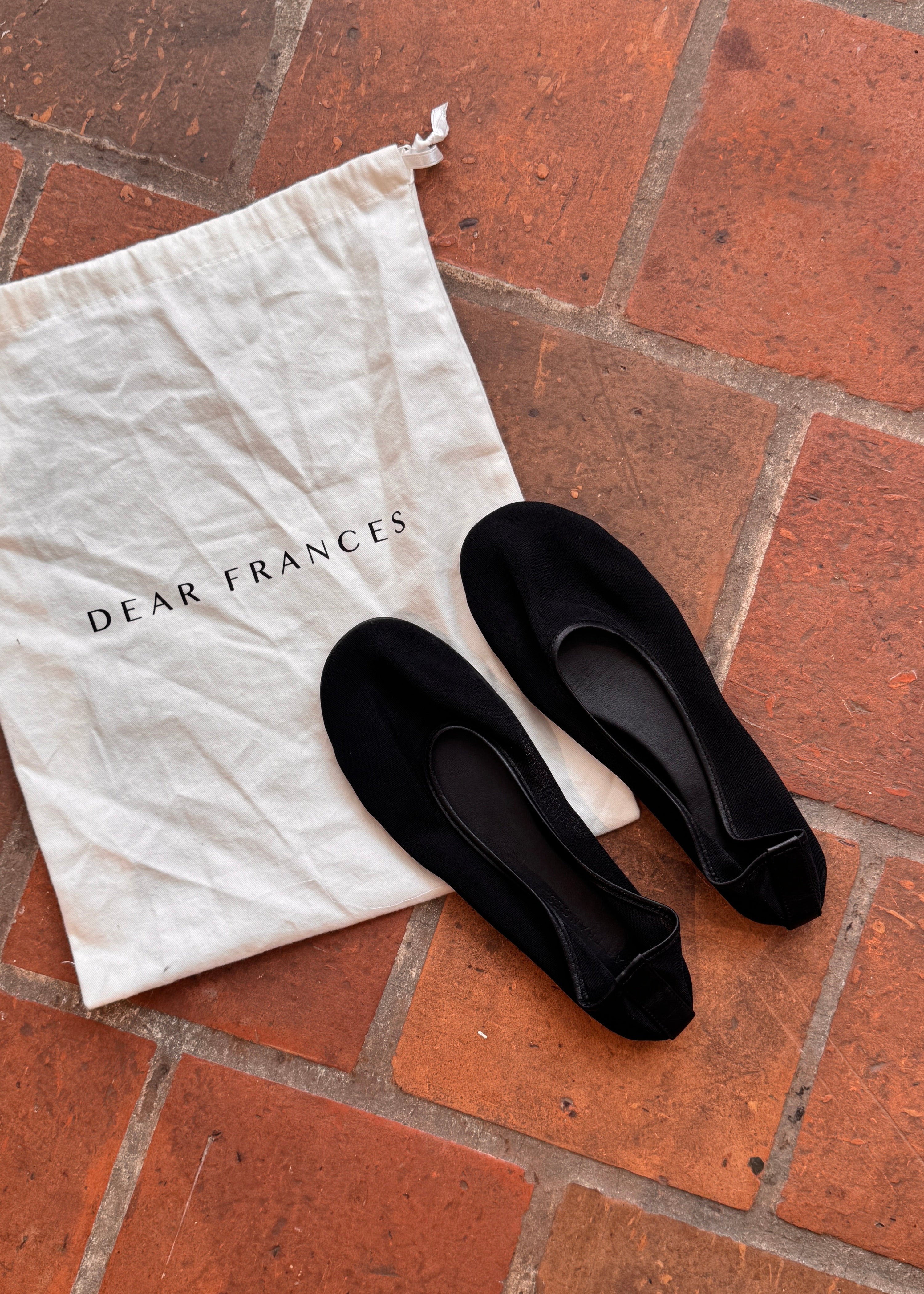 Dear Frances mesh flats - Size 40