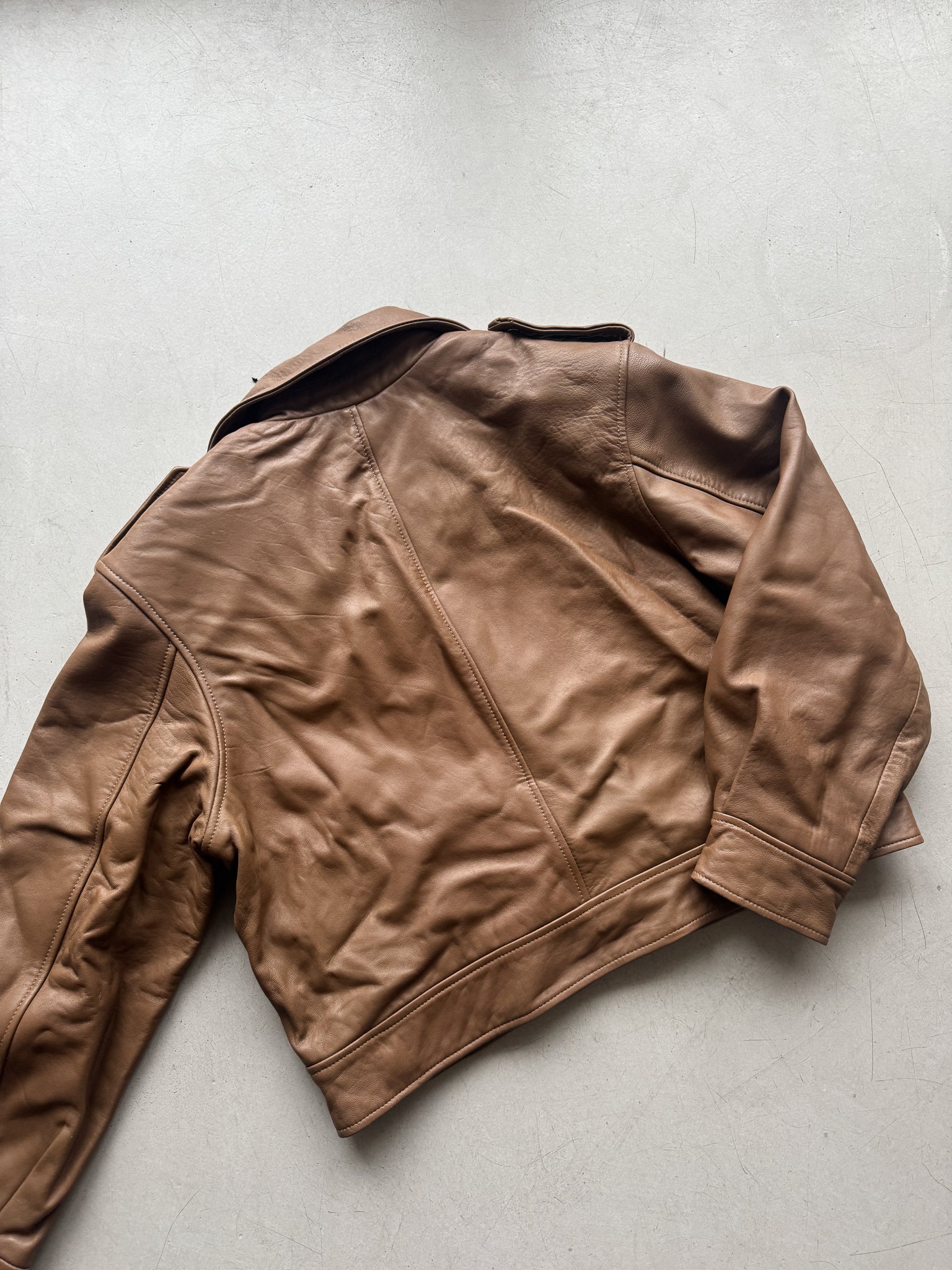 Selected leather jacket - Size 40