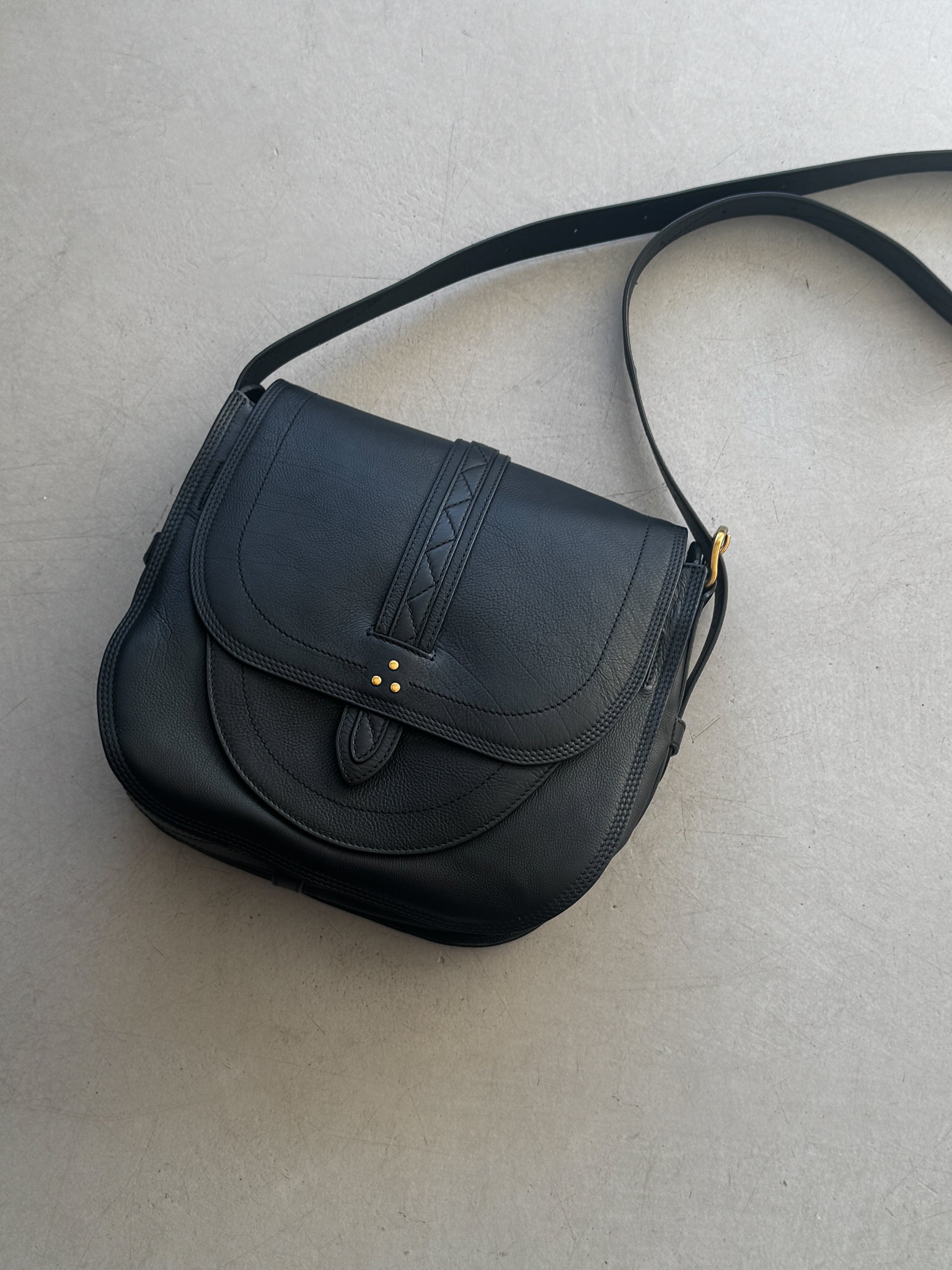 Jerome Dreyfuss Mario bag black