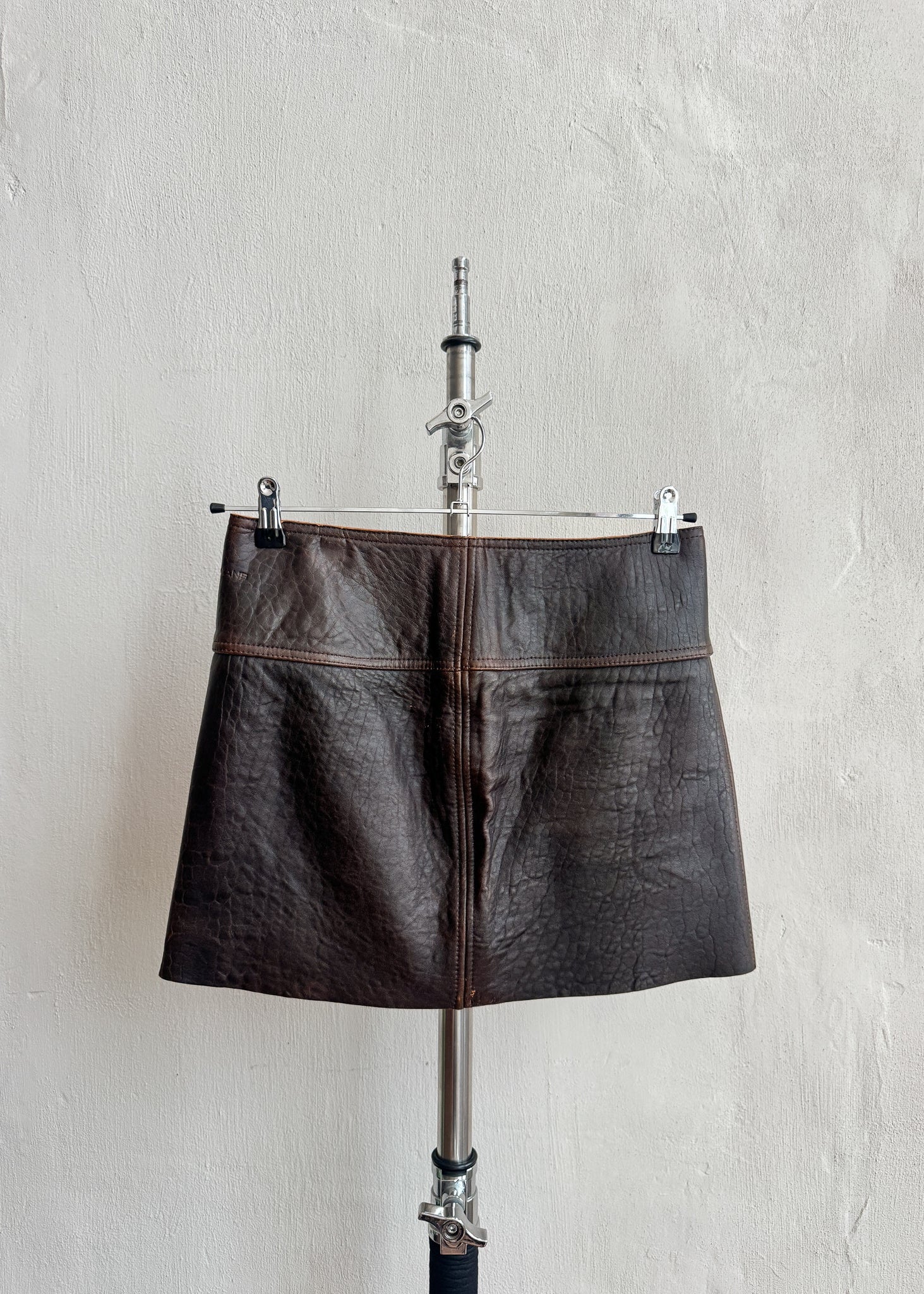 DKNY leather skirt - Size S/M