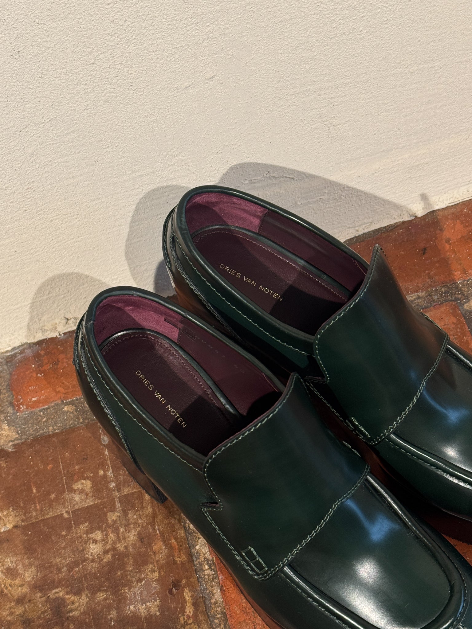 dries van noten heels